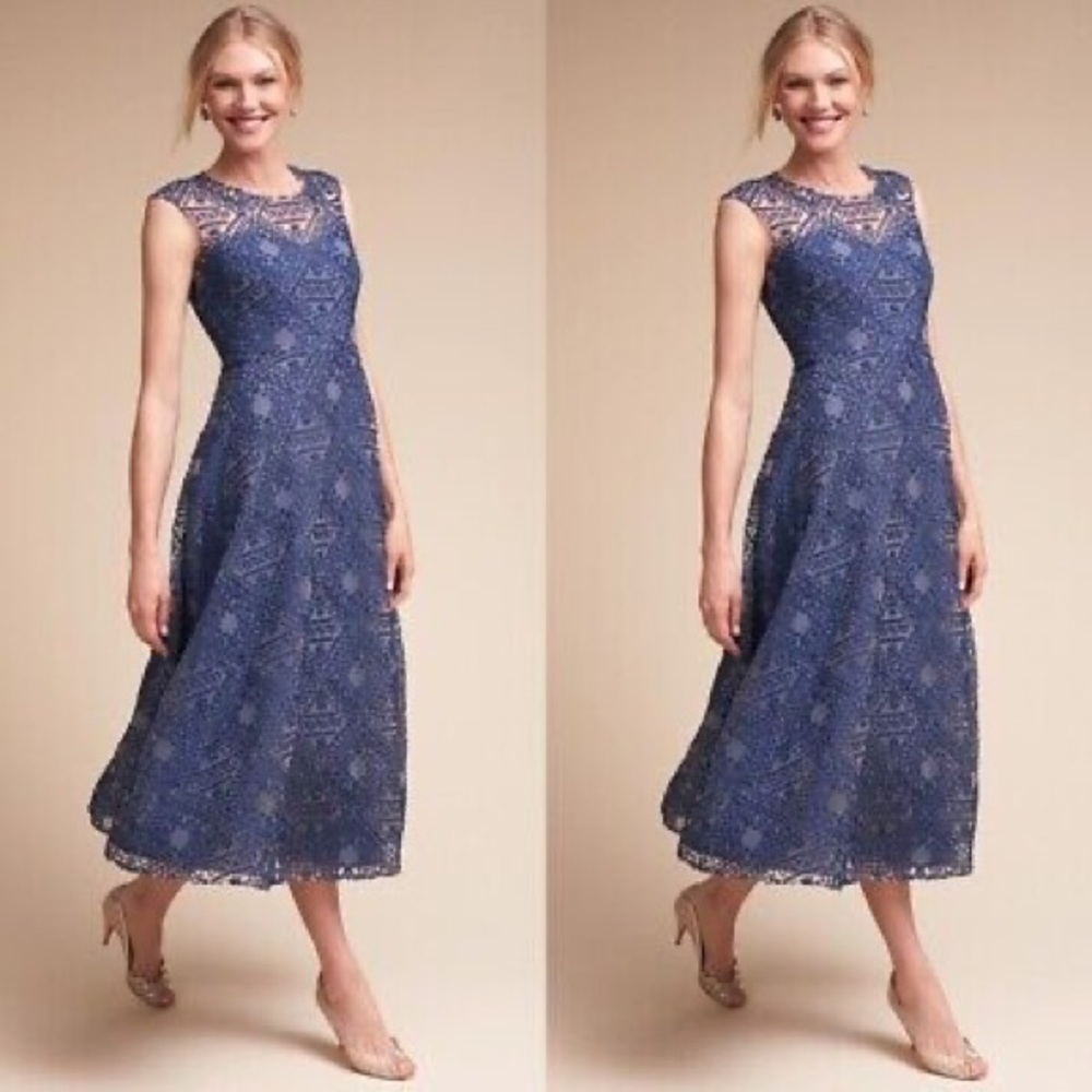 NWT Anthropologie x BHLDN Presley Dress By Sara Emanuel